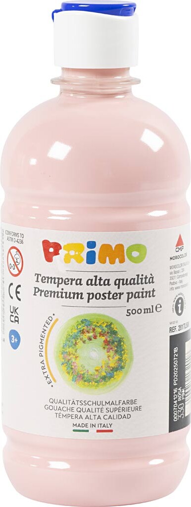 Temperamaling Mat - Rosa - 500 Ml