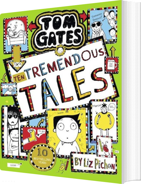 Ten Tremendous Tales - Liz Pichon - English Book