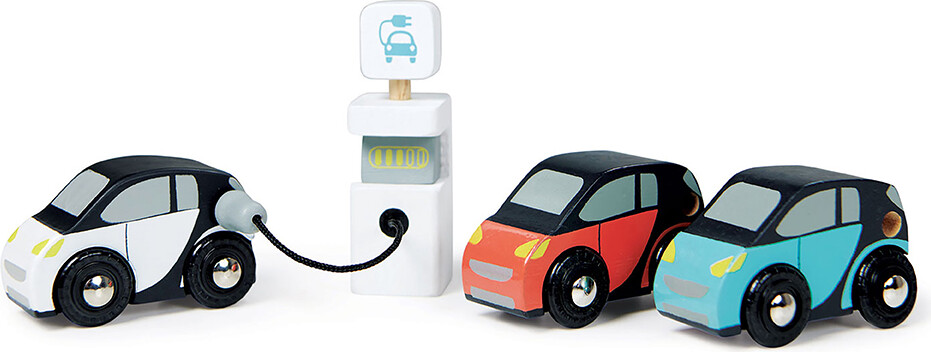 Tender Leaf Trælegetøj - 3 Biler - Smart Cars