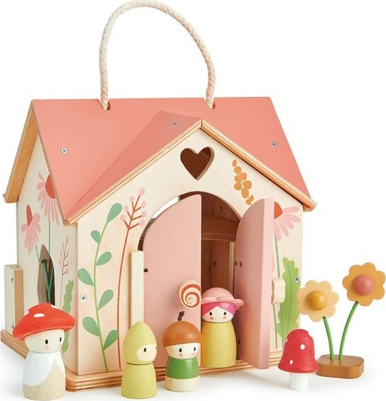 Tender Leaf Trælegetøj - Dukkehus - Rosewood Cottage