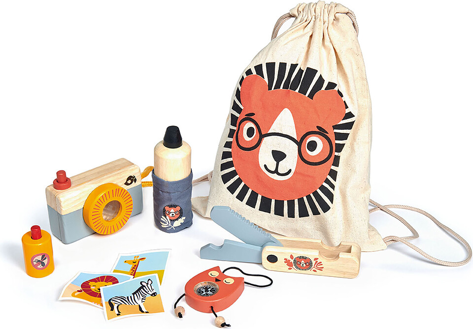 Tender Leaf Trælegetøj - Ekspeditionssæt - Safari