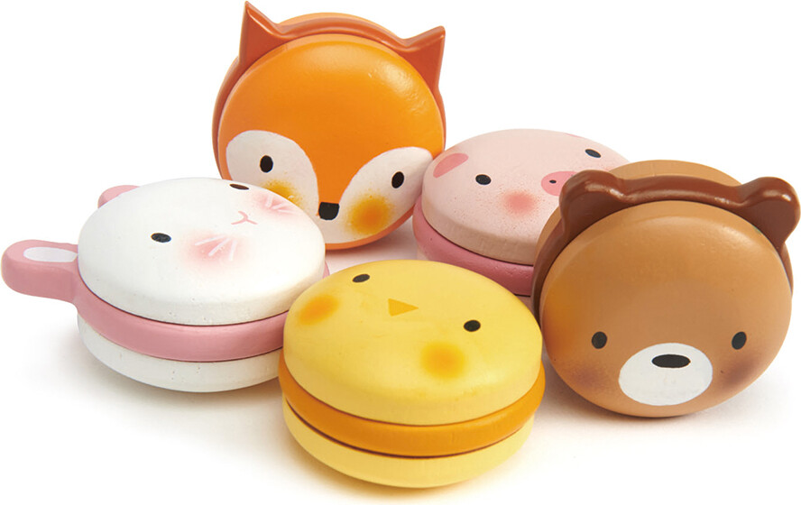 Tender Leaf Trælegetøj - Macarons - Dyr