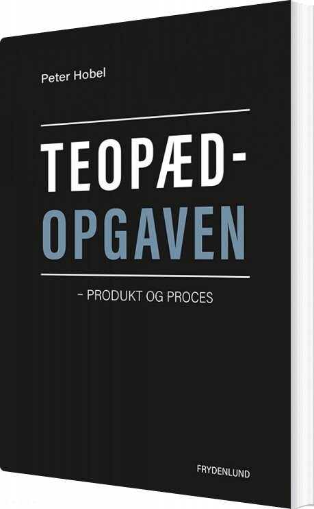Billede af Teopædopgaven - Peter Hobel - Bog