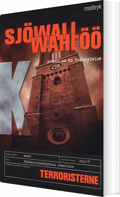 Terroristerne - Sjöwall - Bog