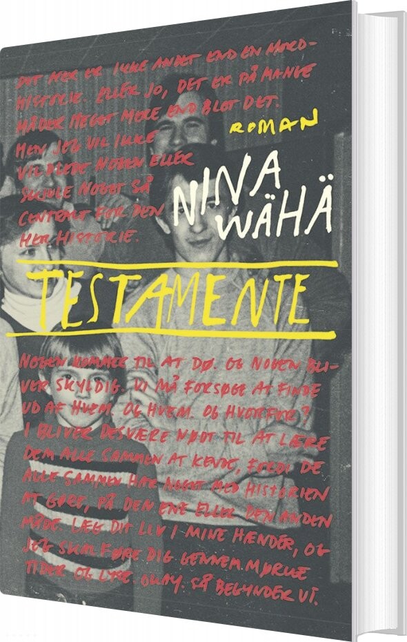 Billede af Testamente - Nina Wähä - Bog