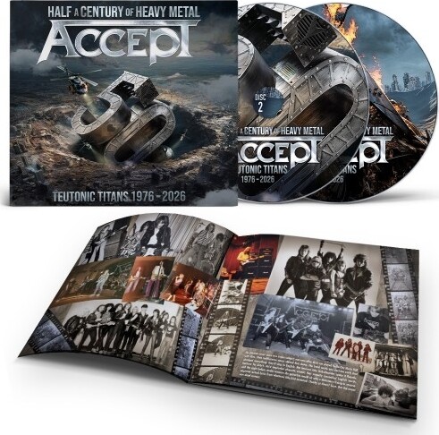 Accept - Teutonic Titans 1976-2026 - CD