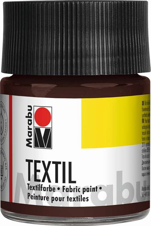Textil 50ml Dark Brown 045 - 17160005045 - Marabu