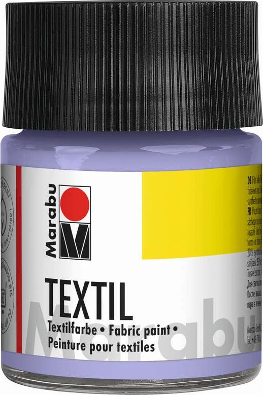Marabu - Textil - Lilla 035 - 50 Ml - Tekstilmaling