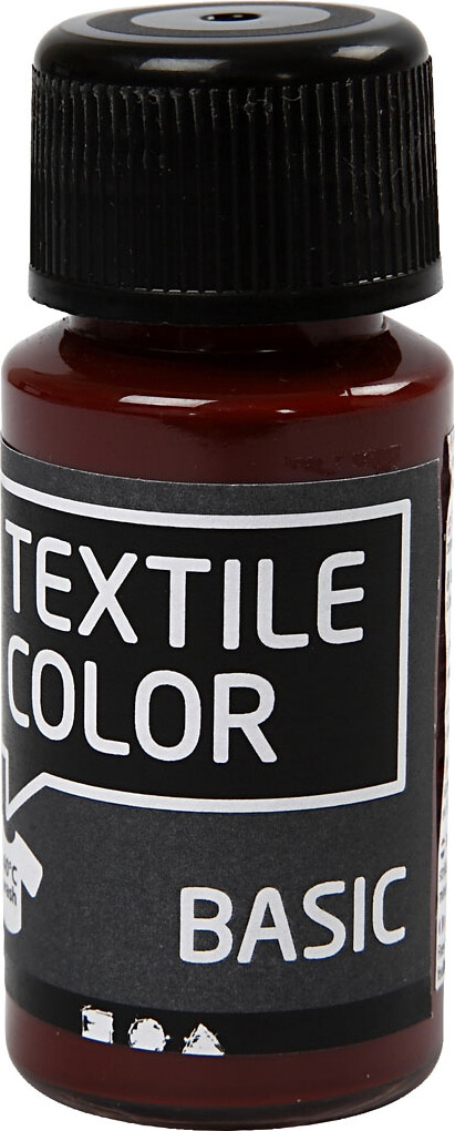 Tekstilmaling - Textile Color Basic - Brun 50 Ml