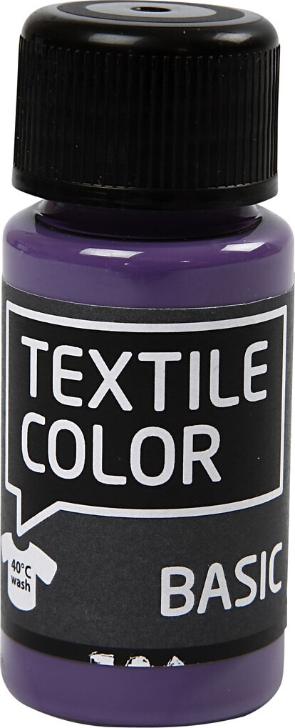 Tekstilmaling - Textile Color Basic - Lavendel 50 Ml