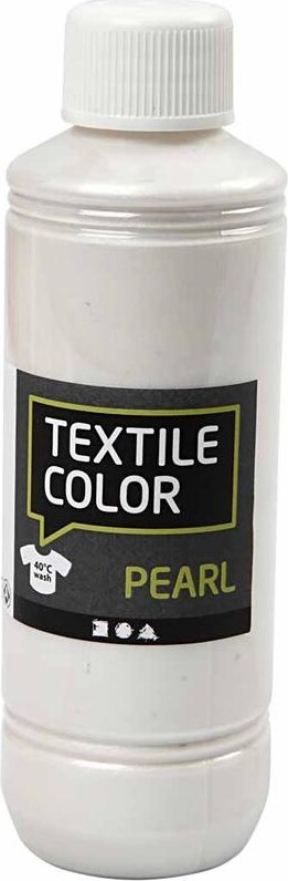 Tekstilmaling - Textile Color Pearl - Perlemor - Base 250 Ml