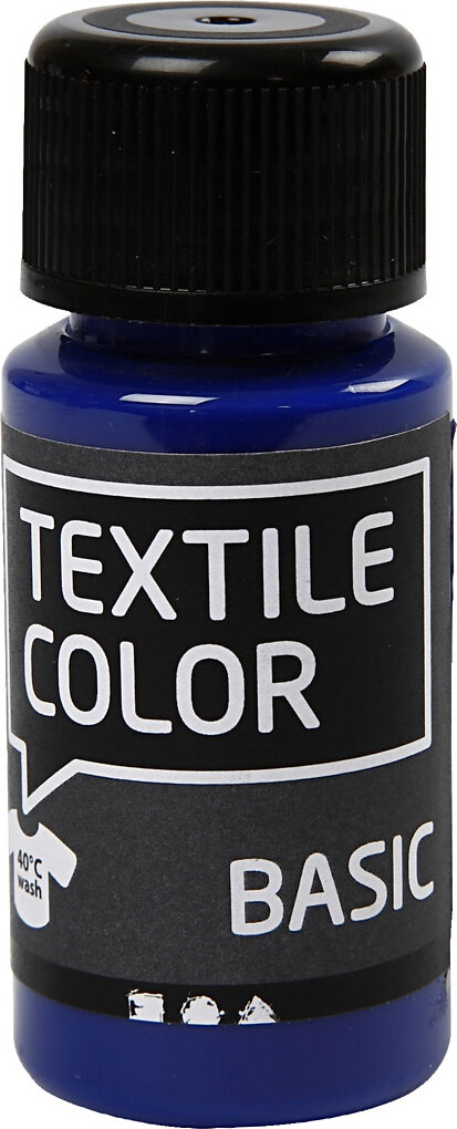 Billede af Textile Color - Primær Blå - 50 Ml