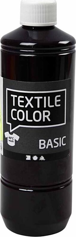 Tekstilmaling - Textile Color Basic - Rødviolet 500 Ml
