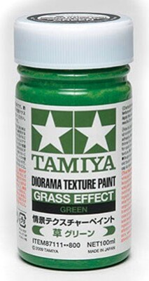 Tamiya - Diorama Texture Paint Grass - Green 100 Ml - 87111