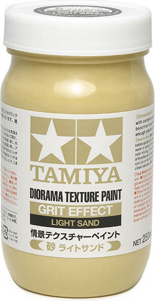 Tamiya - Diorama Texture Paint Grit - Light Sand 250 Ml - 87122