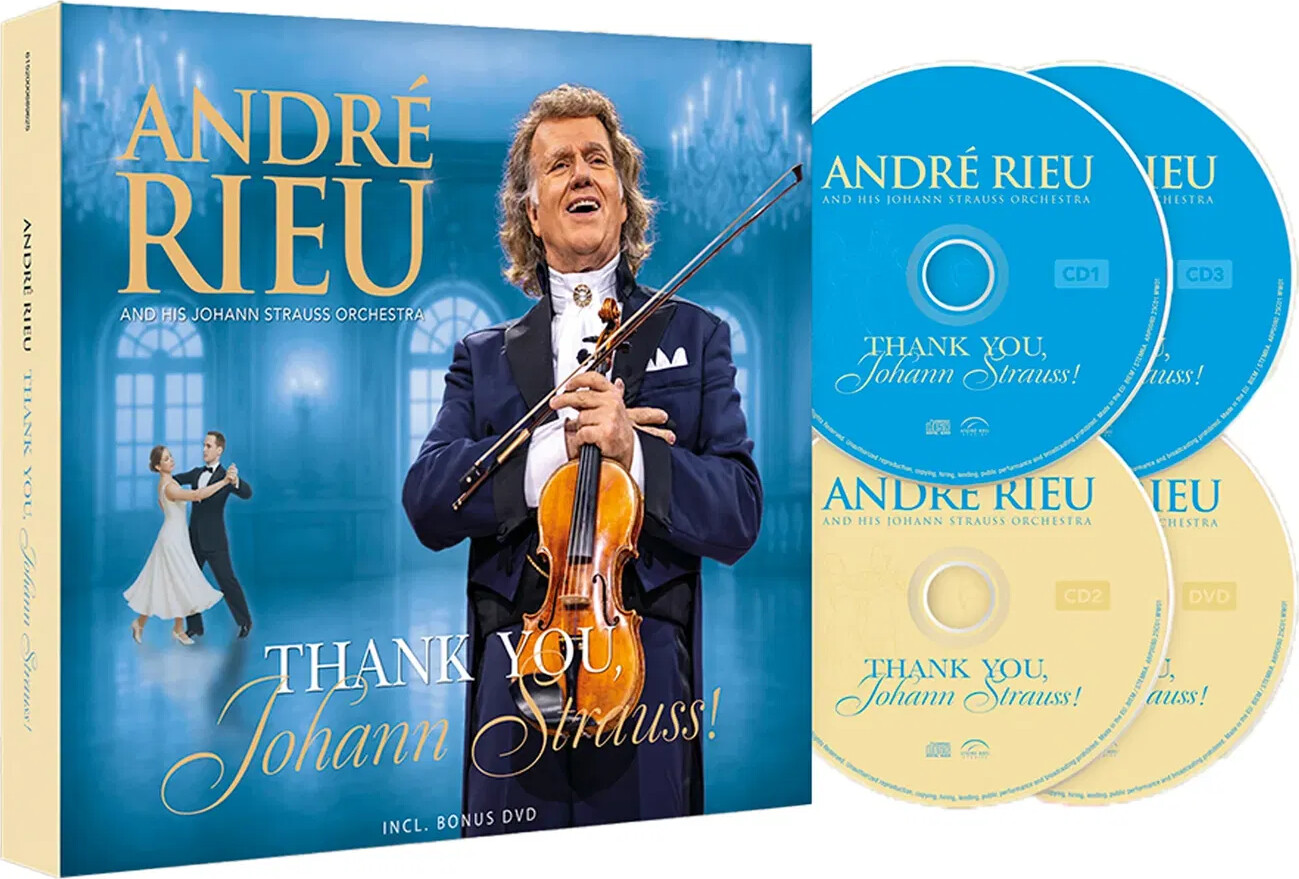 Andre Rieu - Thank You, Johann Strauss - CD