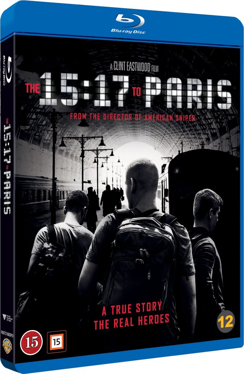 The 15:17 To Paris - Blu-Ray