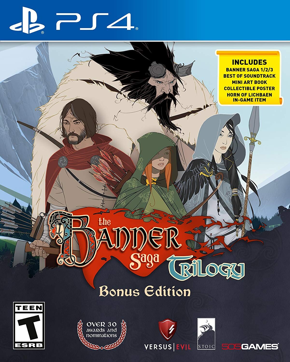 The Banner Saga Trilogy - Bonus Edition - PS4