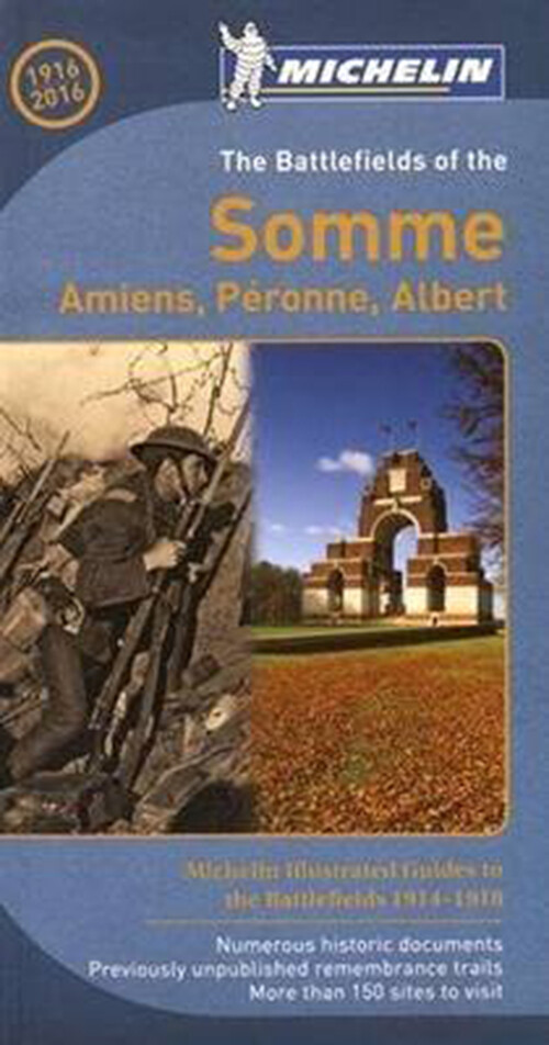 Michelin Kort - The Battlefields Of The Somme: Amiens, Peronne, Albert - English book