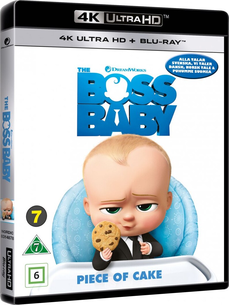 The Boss Baby 1 - 4K Blu-Ray
