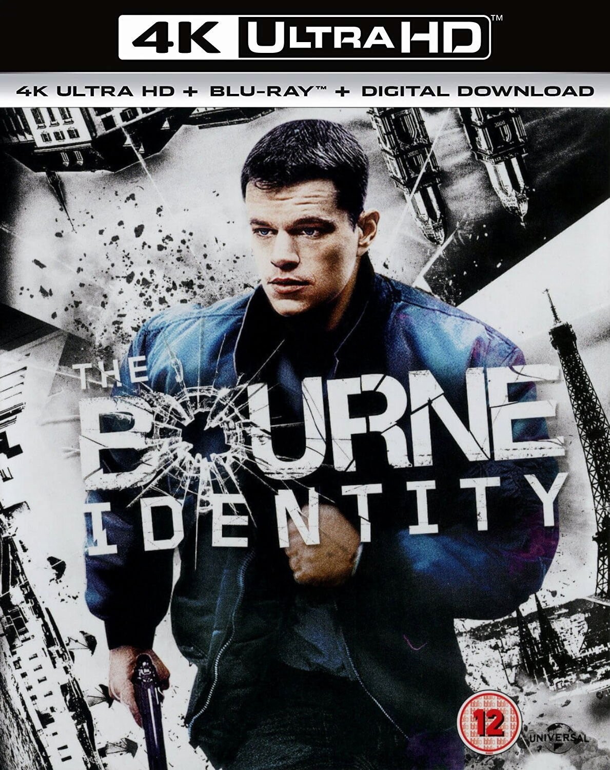 The Bourne Identity (4k Blu-ray) - 4K Blu-Ray