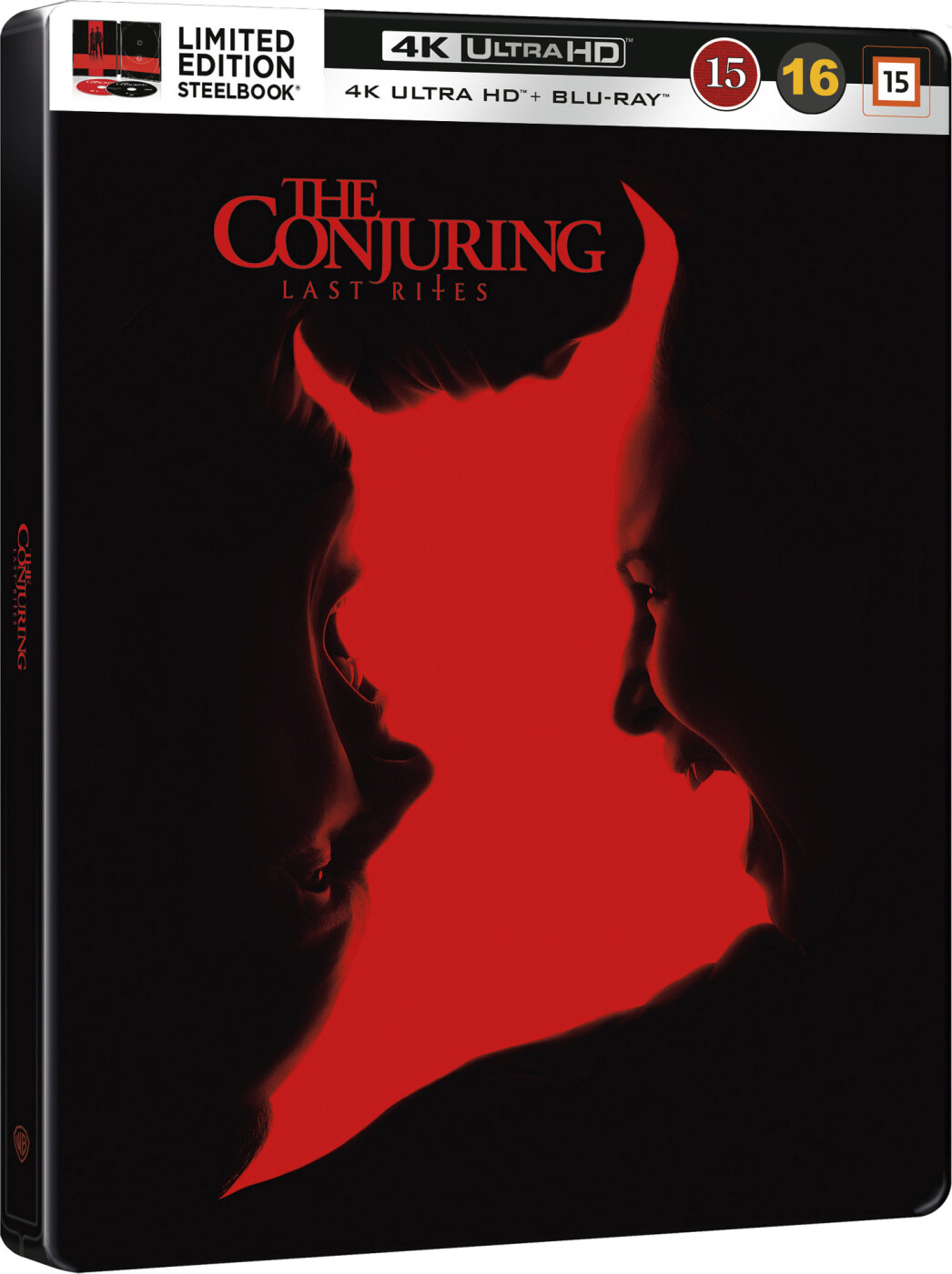 The Conjuring - Last Rites / De Sidste Ritualer - Steelbook - 4K Blu-Ray