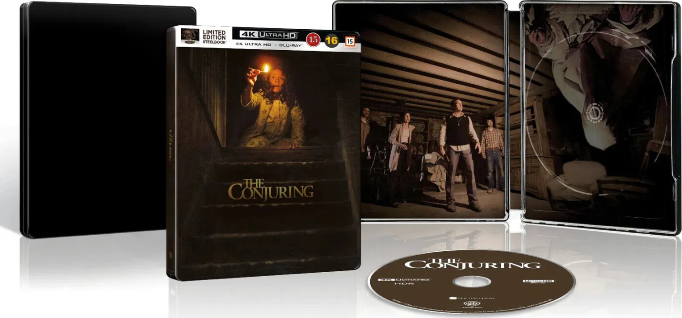 The Conjuring - Steelbook - 4K Blu-Ray