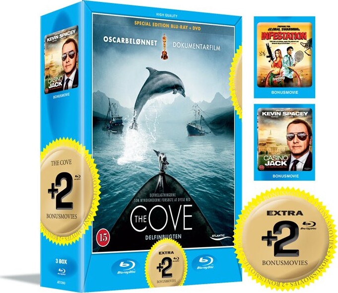 The Cove // Infestation // Casino Jack - Blu-Ray