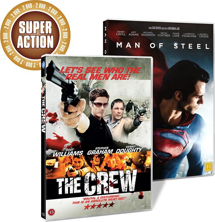 Man Of Steel // The Crew - DVD - Film