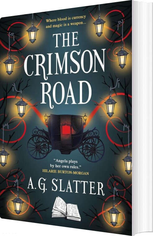 The Crimson Road - A. G. Slatter - English Book