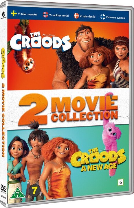 The Croods 1-2 Film Collection - DVD - Film