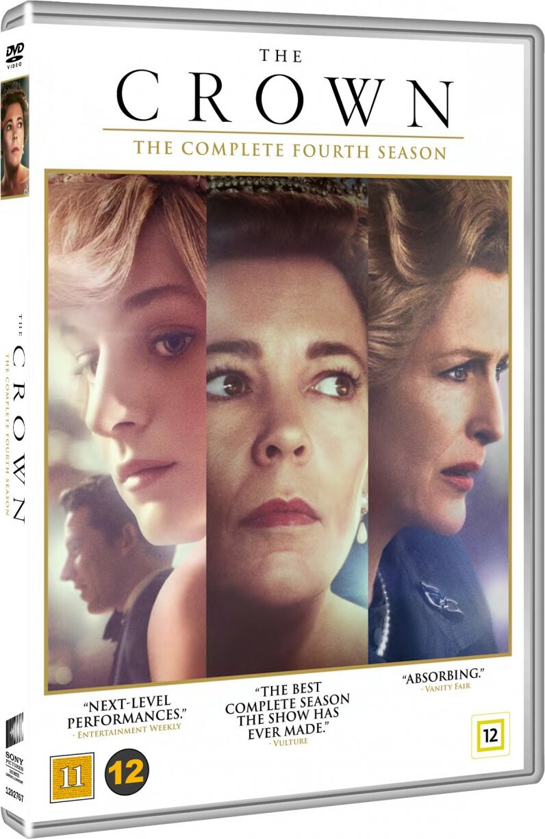 The Crown - Sæson 4 - DVD - Tv-serie