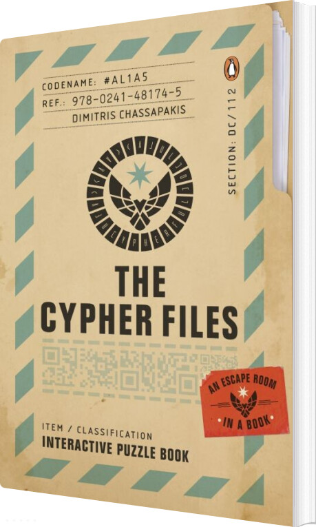 The Cypher Files: An Escape Room... In A Book! - Dimitris Chassapakis - English Book