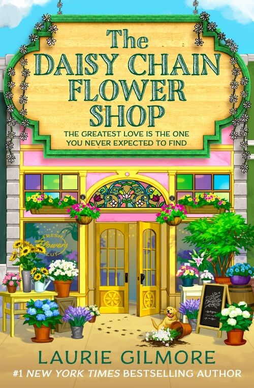 The Daisy Chain Flower Shop - Laurie Gilmore - English Book