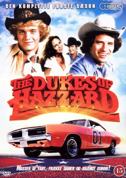 The Dukes Of Hazzard - Sæson 1 - DVD - Tv-serie