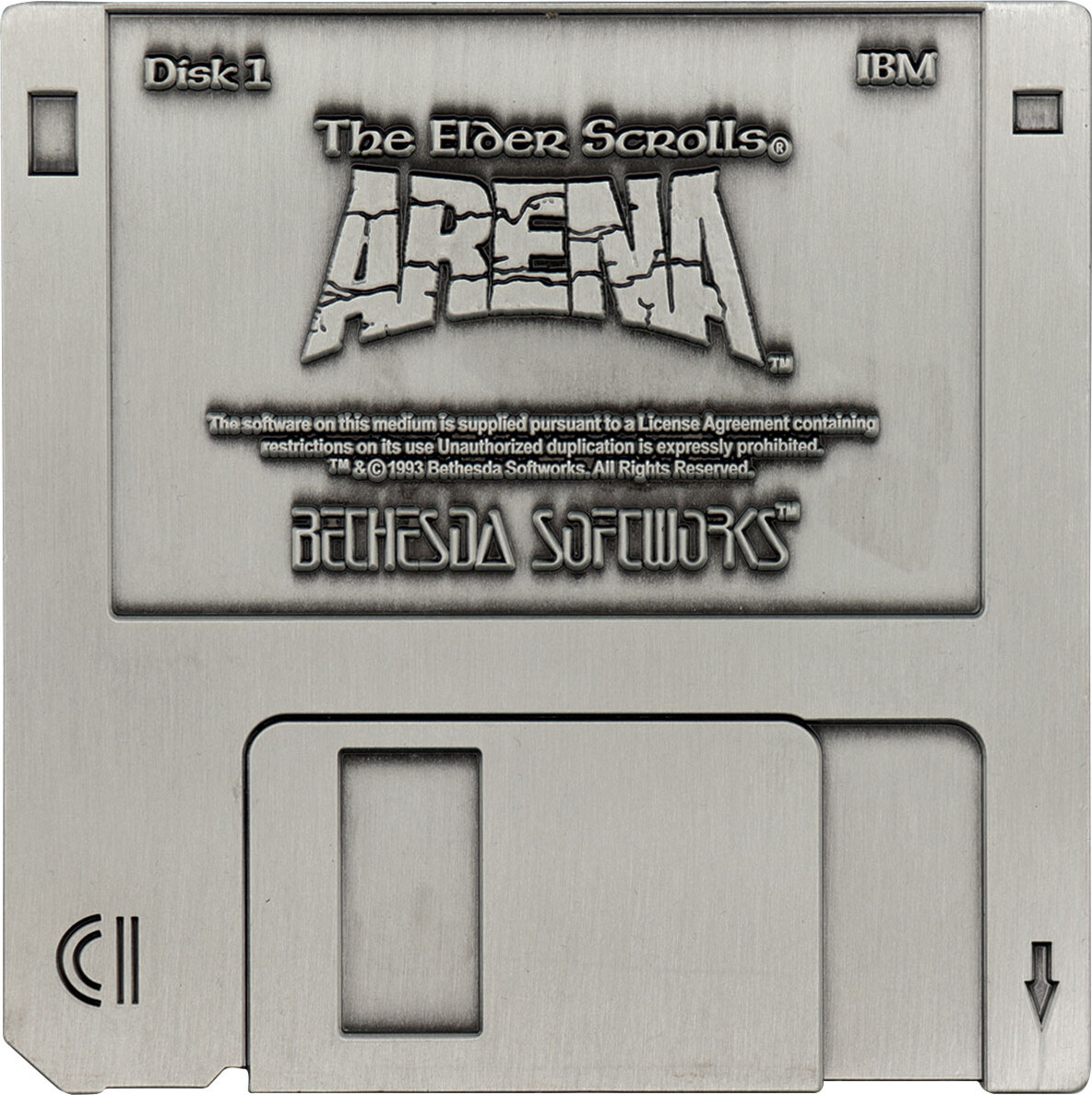FaNaTtik - The Elder Scrolls Arena Floppy Disk Replica