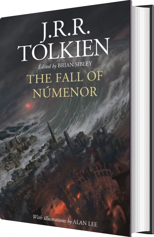Billede af The Fall Of Numenor - Illustrated Edition - J. R. R. Tolkien - English Book
