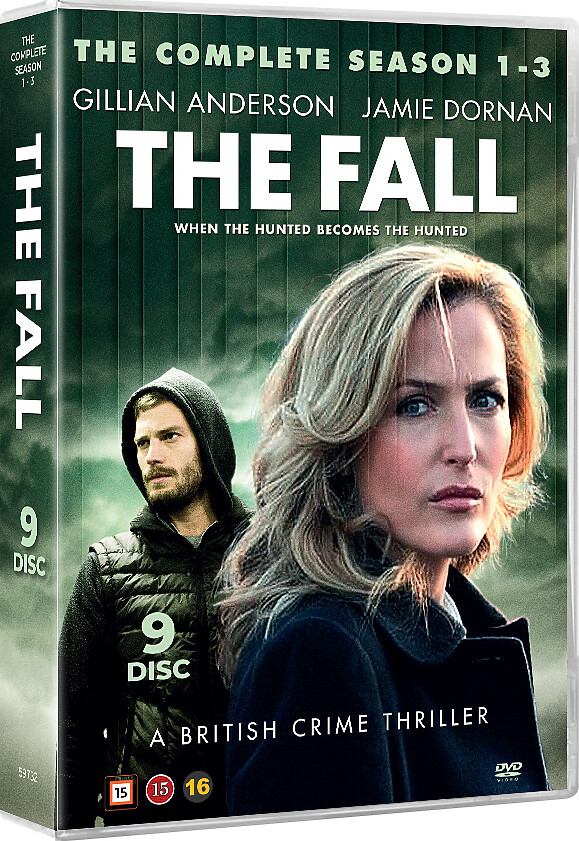 The Fall - Sæson 1-3 Complete Series - DVD - Tv-serie