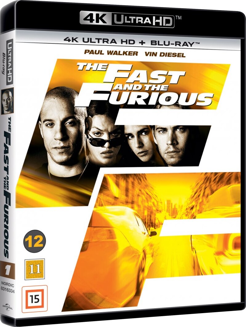 The Fast And The Furious - 4K Blu-Ray