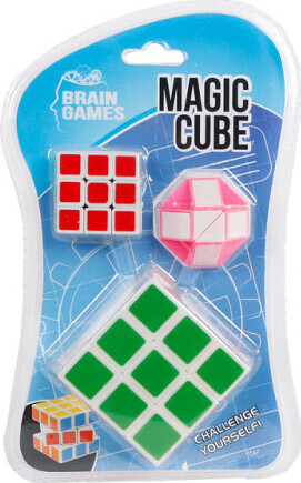 The Game Factory - Iq Rubiks Cube - 3-pak