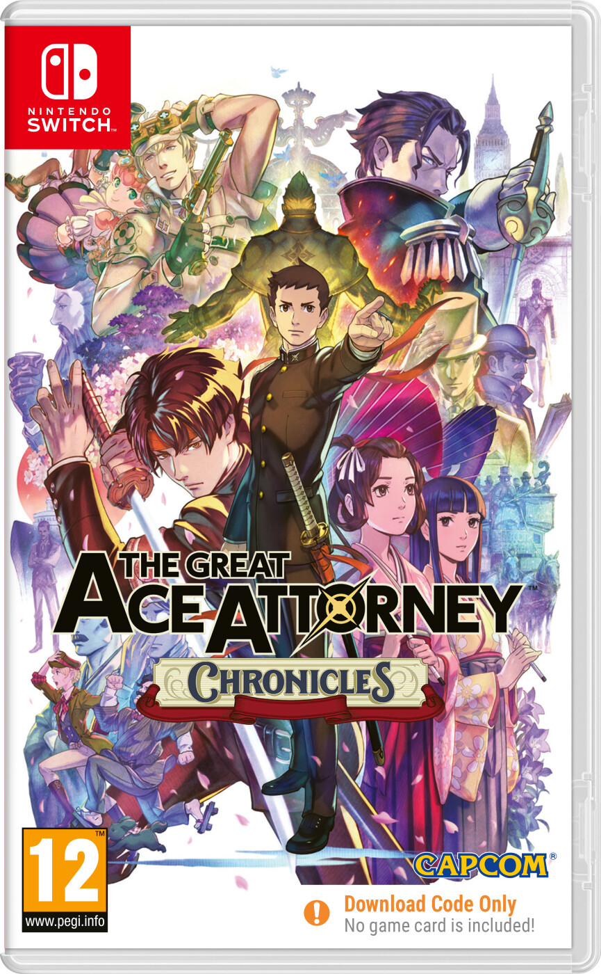 The Great Ace Attorney Chronicles (Code in a Box) - Nintendo Switch - Visual Novel