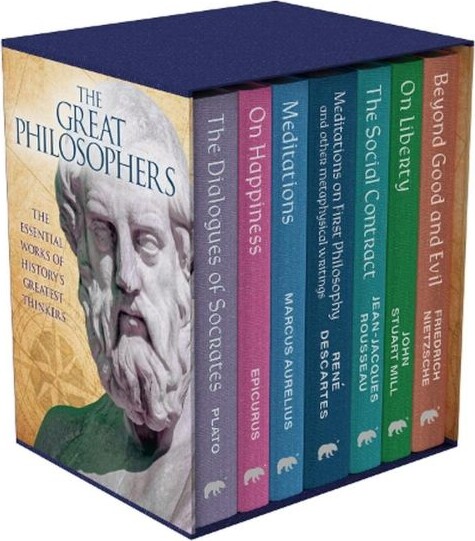 The Great Philosophers Collection: Deluxe 7-book Hardback Boxed Set - Rousseau - English Book