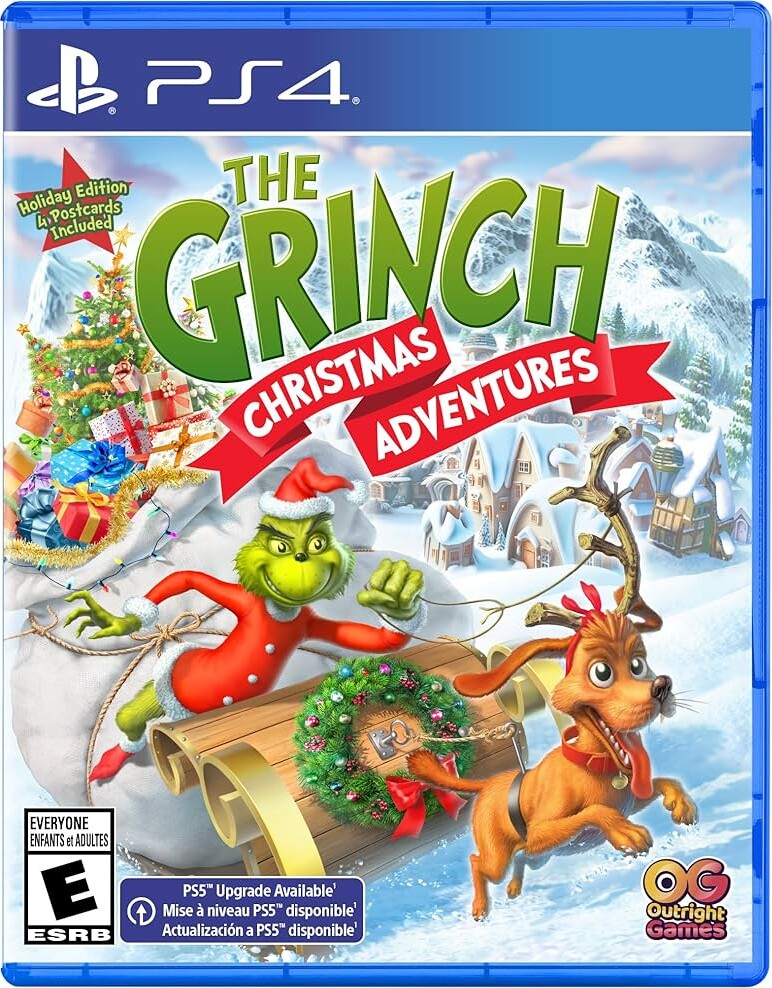 The Grinch Christmas Adventure Holiday Edition (bonus Postcards) (import) - PS4