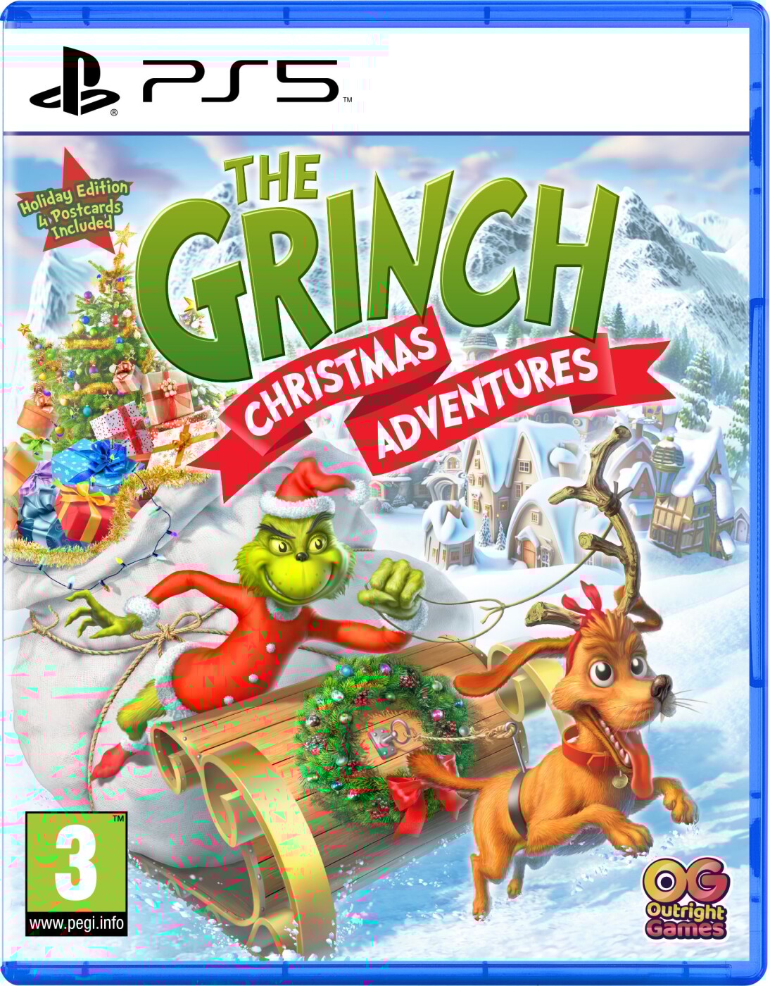 The Grinch: Christmas Adventures - Inklusive 4 Jule Postkort - PS5
