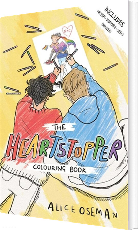 The Heartstopper Colouring Book - Alice Oseman - English Book