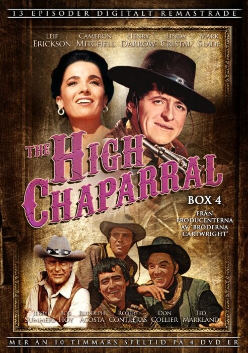 The High Chaparral - Boks 4 - DVD - Tv-serie