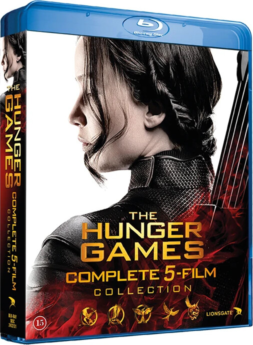 The Hunger Games - Complete 5-film Collection - Blu-Ray