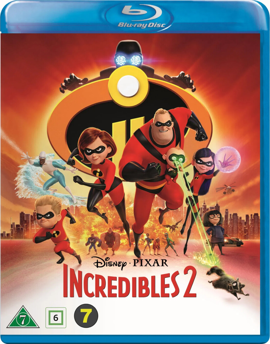 De Utrolige 2 / The Incredibles 2 - Disney Pixar - Blu-Ray