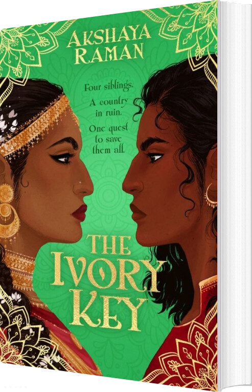 Billede af The Ivory Key - Akshaya Raman - English Book