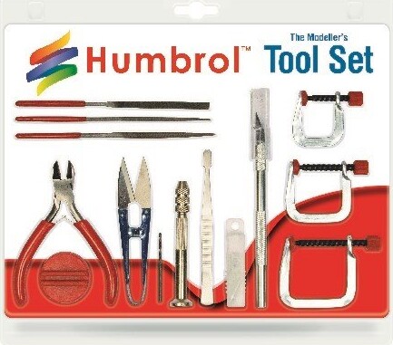 Billede af Humbrol - Værktøj Til Modellering - Modellers Tool Set - 13 Dele